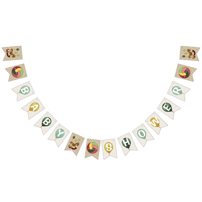 TheNursery BABY SHOWER fügt Namen zu Flaggen 2,8&1 (Alle)