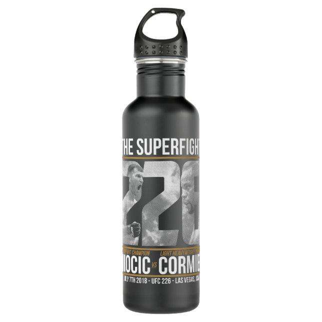 theo james Classic T Shirt Edelstahlflasche (Vorderseite)