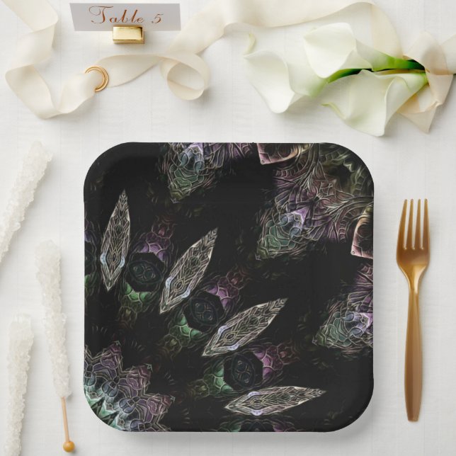 Theo Paper Plate Pappteller (Hochzeit)