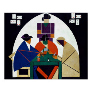 Theo van Doesburg - Kartenspieler Poster