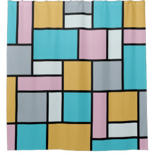 Theo Van Doesburg - Komposition XVII Duschvorhang