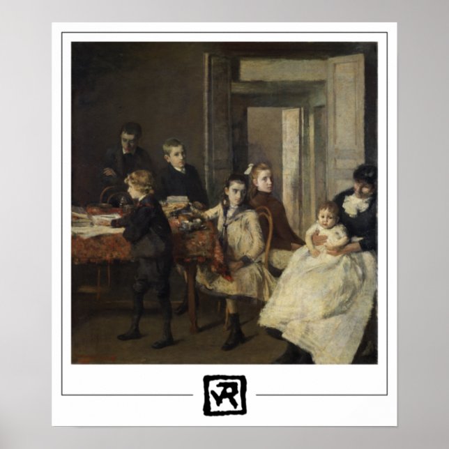 Théo van Rysselberghe Zedige Art Poster #9 (Vorne)