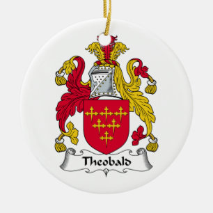 Theobald Familienwappen Keramikornament