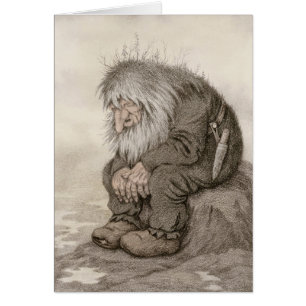 Theodor Kittelsen Troll fragt sich, wie alt die No