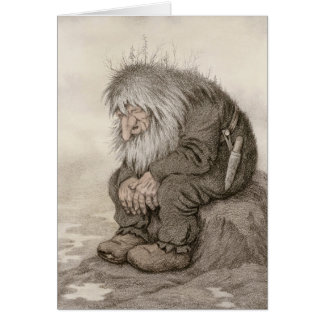 Theodor Kittelsen Troll fragt sich, wie alt die No