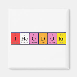 Theodora Periodenmagnet Magnet