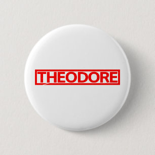 Theodore Briefmarke Button