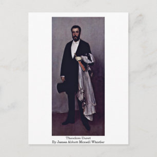 Theodore Duret von James Abbott Mcneill Whistler Postkarte