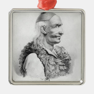 Theodore Kolokotronis graviert von Alois Silbernes Ornament