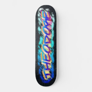 THEODORE Maßgeschneiderte Graffiti-Skateboard Skateboard
