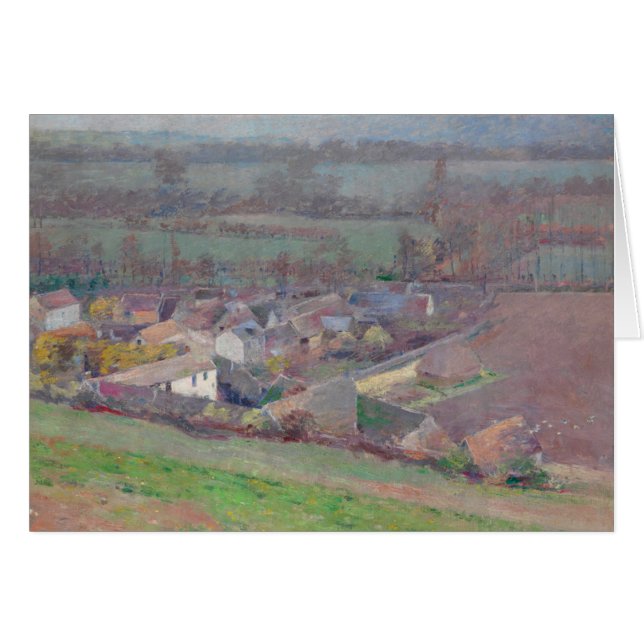 Theodore Robinson Landschaftskunst "Bird's eye vie (Vorderseite (Horizontal))