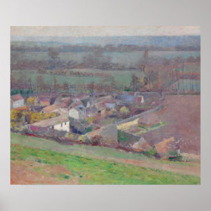 Theodore Robinson Landschaftskunst "Bird's eye vie Poster