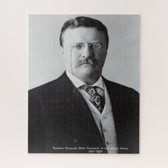 Theodore Roosevelt 26. Präsident von Amerika Puzzle (Vertikal)