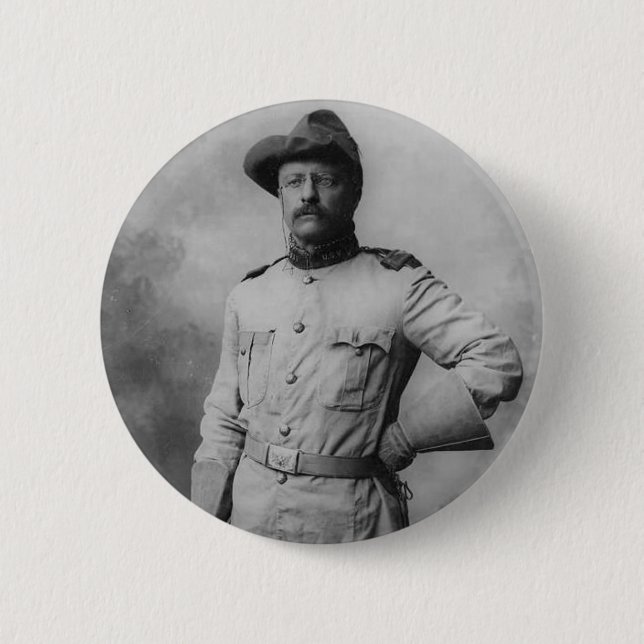 Theodore Roosevelt Button (Vorderseite)