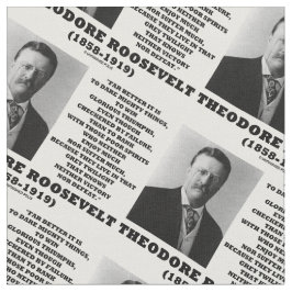Theodore Roosevelt Dare Mighty Things Added Quote Stoff