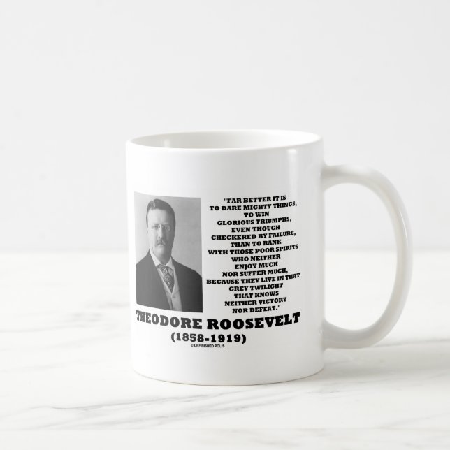 Theodore Roosevelt-Herausforderungs-mächtige Tasse (Rechts)