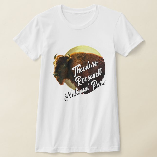 Theodore Roosevelt National Park & Buffalo T-Shirt (Ablage )