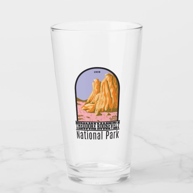 Theodore Roosevelt National Park North Dakota Glas (Vorderseite)