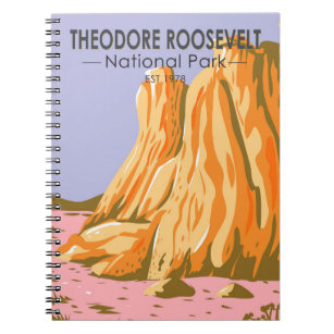 Theodore Roosevelt National Park North Dakota Notizblock