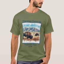 Theodore Roosevelt Nationalpark Bison Souvenir
