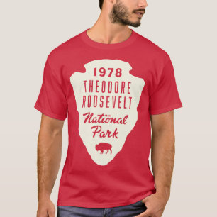 Theodore Roosevelt Nationalpark Buffalo Arrowhead T-Shirt