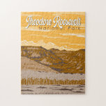 Theodore Roosevelt Nationalpark California Puzzle<br><div class="desc">Theodore Roosevelt Vektorgrafik Design. Der Park ist ein amerikanischer Nationalpark,  der drei geographisch getrennte Gebiete von Badlands im Western Nord-Dakota umfasst.</div>