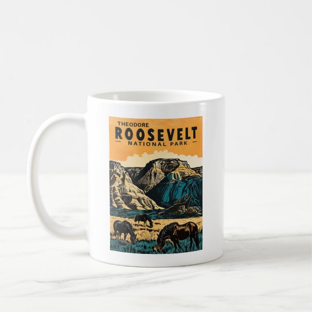 Theodore Roosevelt Nationalpark Kaffeetasse (Links)