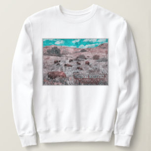 THEODORE ROOSEVELT NATIONALPARK - NORDDAKOTA SWEATSHIRT