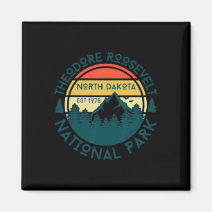 Theodore Roosevelt Nationalpark North Dakota Natur Magnet
