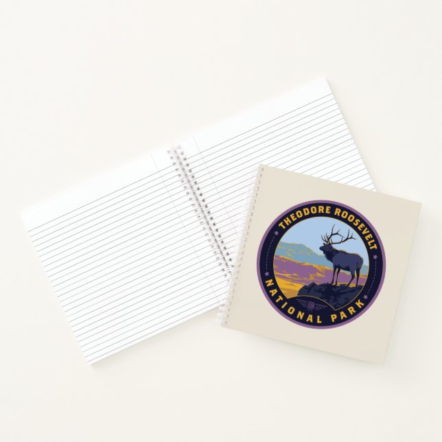 Theodore Roosevelt Nationalpark Notizbuch (Innenseite)