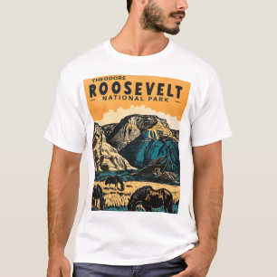 Theodore Roosevelt Nationalpark T-Shirt