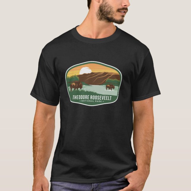 Theodore-Roosevelt-Nationalpark T-Shirt (Vorderseite)