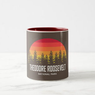 Theodore Roosevelt Nationalpark Zweifarbige Tasse