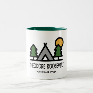 Theodore Roosevelt Nationalpark Zweifarbige Tasse