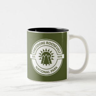 Theodore Roosevelt Nationalpark Zweifarbige Tasse