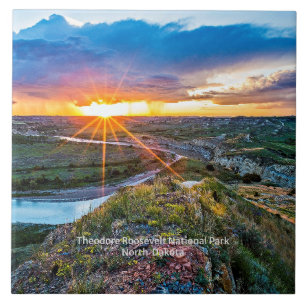 Theodore Roosevelt Park von North Dakota Fliese