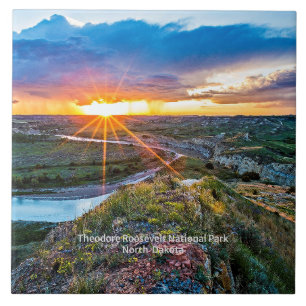 Theodore Roosevelt Park von North Dakota Fliese