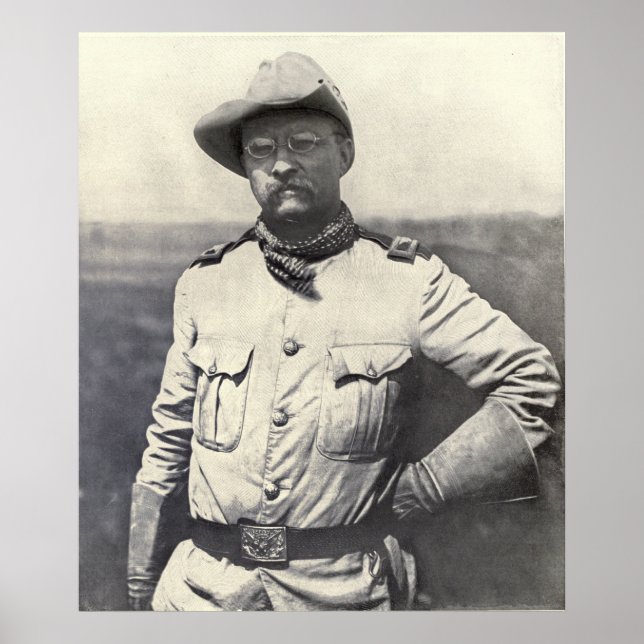 Theodore Roosevelt Poster (Vorne)