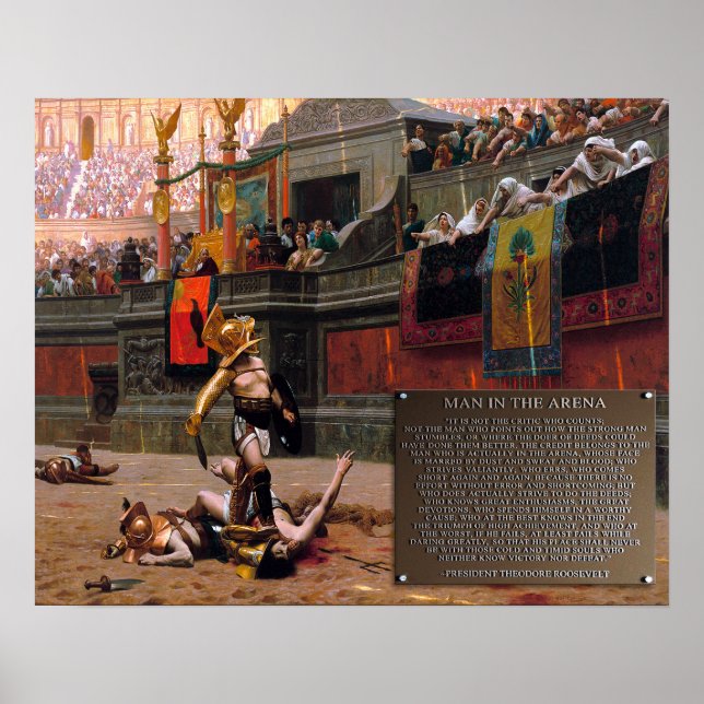 Theodore Roosevelt Poster (Vorne)