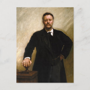 Theodore Roosevelt Postkarte