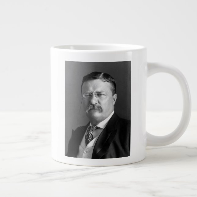 Theodore Roosevelt Teddy Präsident Republikaner Jumbo-Tasse (Rechts)