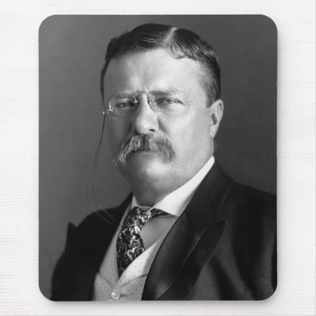 Theodore Roosevelt Teddy Präsident Republikaner Mousepad (Vorne)