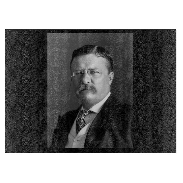 Theodore Roosevelt Teddy Präsident Republikaner Schneidebrett (Vorderseite)