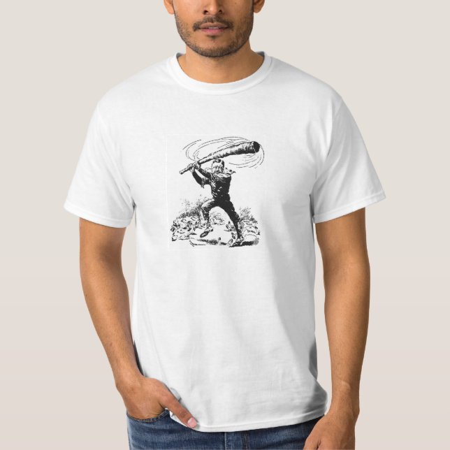 Theodore Roosvelt - großer Stock-T - Shirt (Vorderseite)