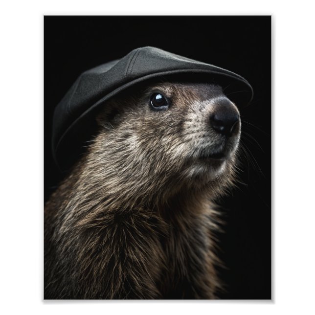 Theodore "The Dam" - Biber -  Fotodruck (Vorne)