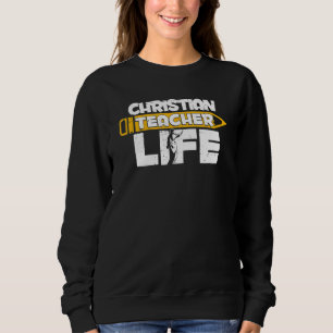 Theologie Bibelstudium Christentum Christliche Leh Sweatshirt