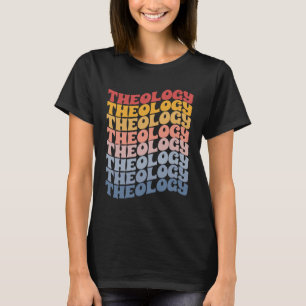 Theologie – Glaube, Studium und heiliger Gedanke T-Shirt