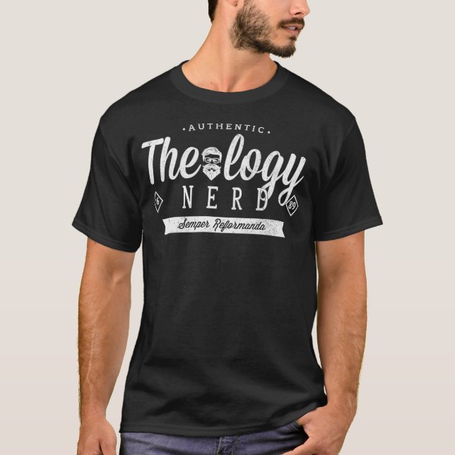 Theologie Nerd 1689 Reformiert Christlich  T-Shirt (Vorderseite)