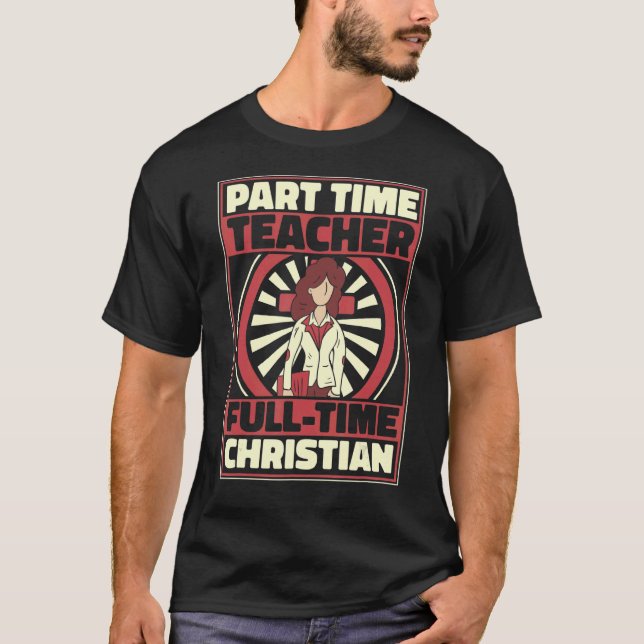 Theology Bible Study Christianity   Christian Teac T-Shirt (Vorderseite)