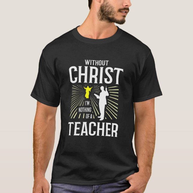 Theology   Christianity Bible Study Christian Teac T-Shirt (Vorderseite)